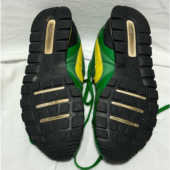 Mens Nike Waffle Trainer Green/Yellow/White Size 12 - Picture 6 of 9